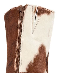 Women's Bold Calf Hair Boots