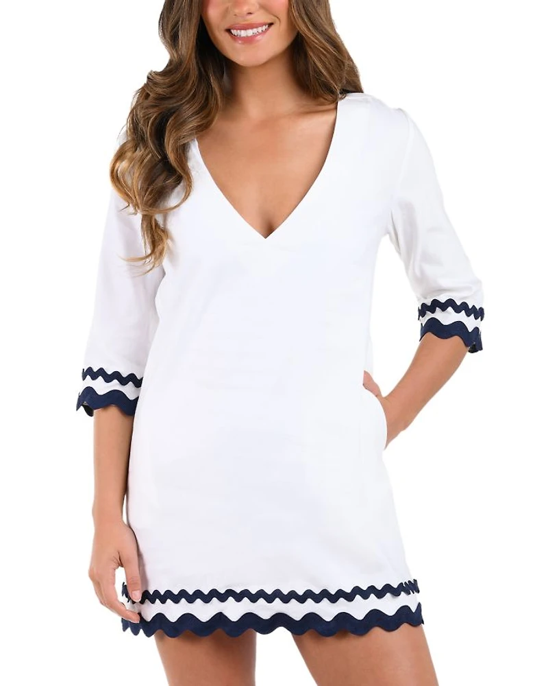 Poolside V Neck Tunic