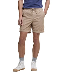 Barbour Seersucker Relaxed Fit Drawstring Shorts