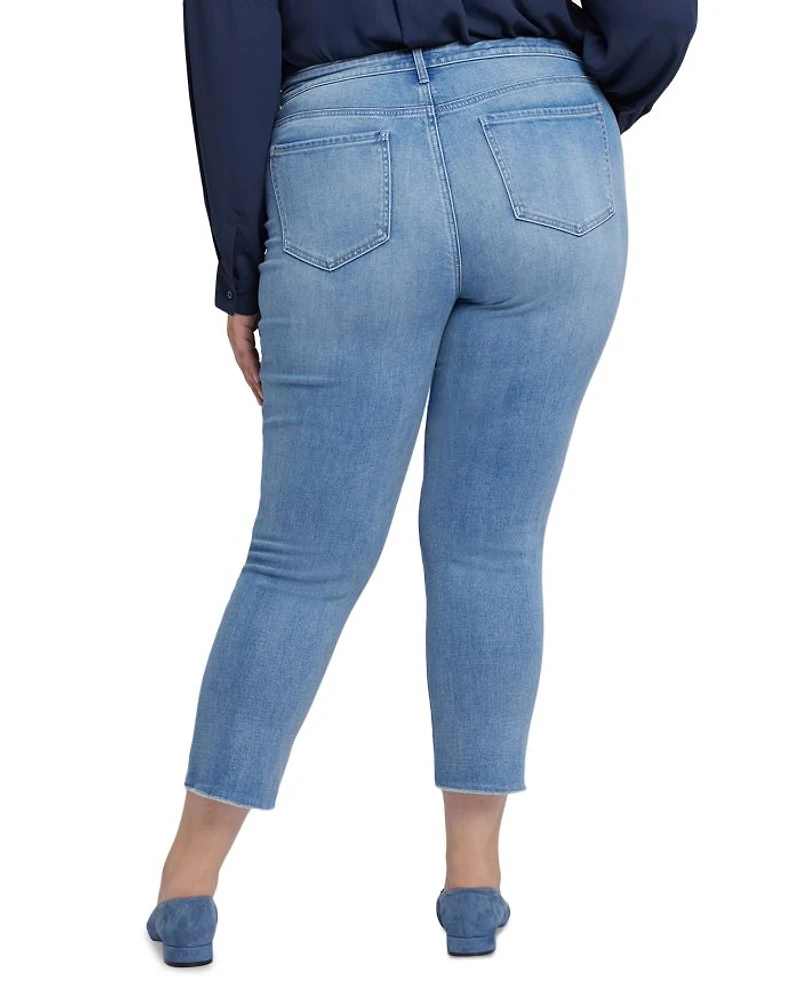 Sheri High Rise Slim Ankle Jeans Blue Valley
