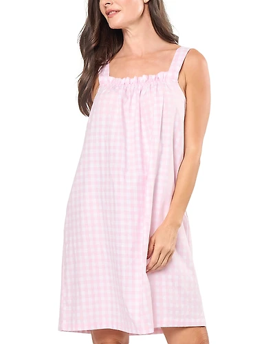 Petite Plume Twill Annabelle Gingham Nightgown