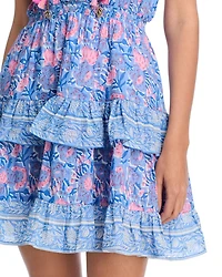 Olivia Ruffled Mini Dress