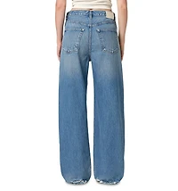 Ayla High Rise Baggy Wide Leg Jeans Solano