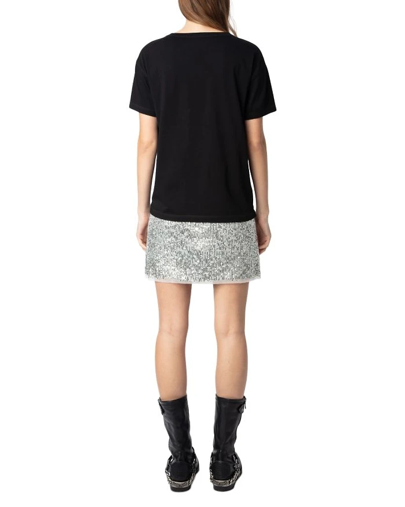 Marta Cotton Heart Tee