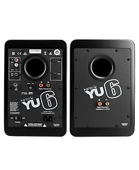 YU6 Powered Bookshelf Speakers with Built-In Bluetooth - Pair