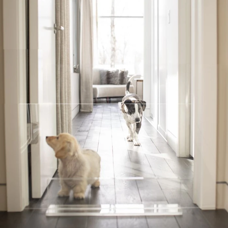 Low Clear Pet Gate Panel