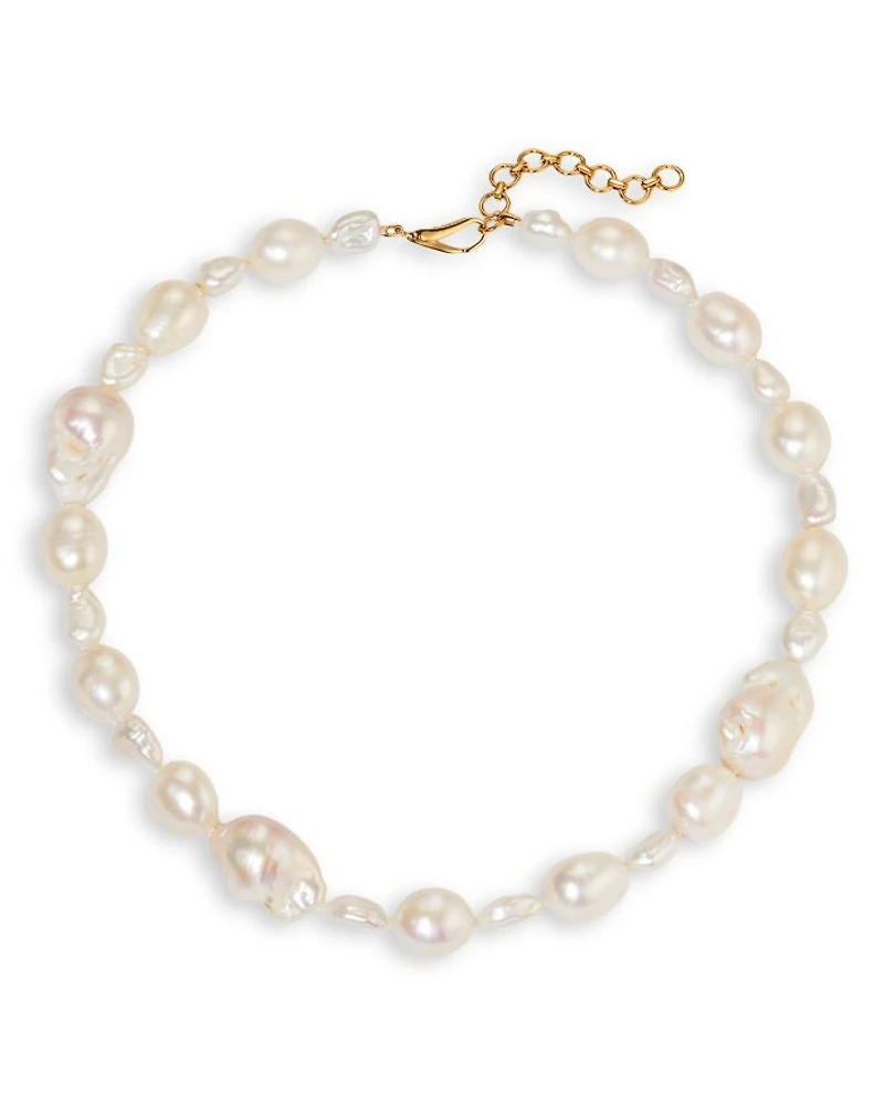 London Baroque Collar Necklace, 15"-17"
