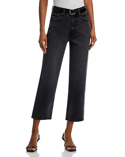Pistola Cassie High Rise Straight Leg Jeans