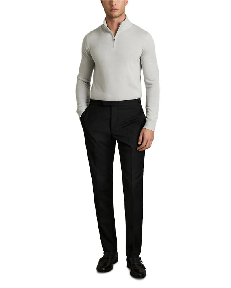 Blackhall Quarter Zip Merino Wool Sweater