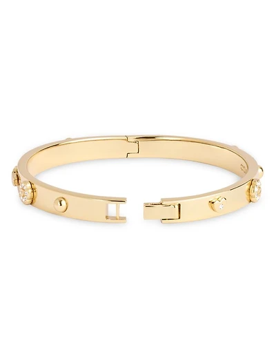 Signature Mixed Motif Bangle Bracelet