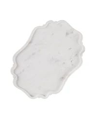Gauri Kohli Cascade White Marble Tray