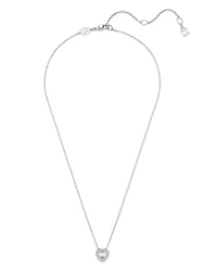 Ariana Grande Heart Halo Pendant Necklace, 14.875-17.75"