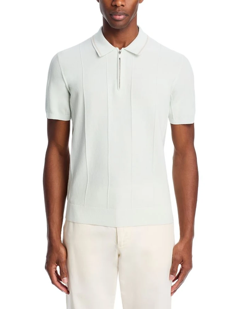 Short Sleeve Zip Polo Shirt - Exclusive