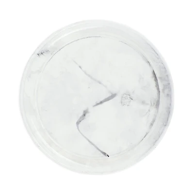 Vietri Florentine Wooden Accessories Marble Look Small Round Tray