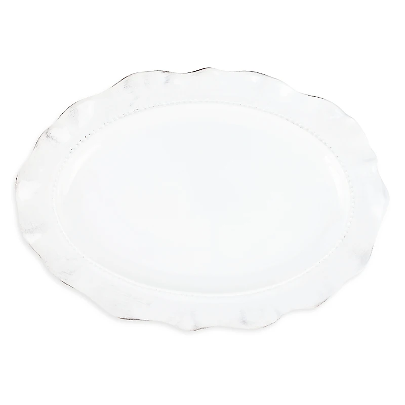 Vietri Giorno Ash Oval Platter