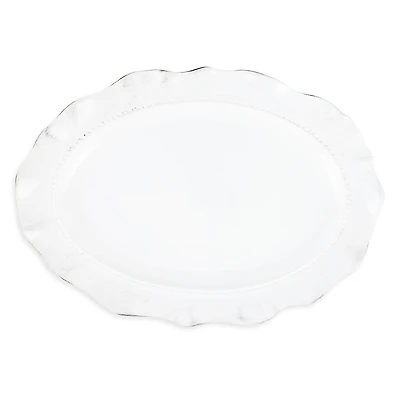 Vietri Giorno Ash Oval Platter