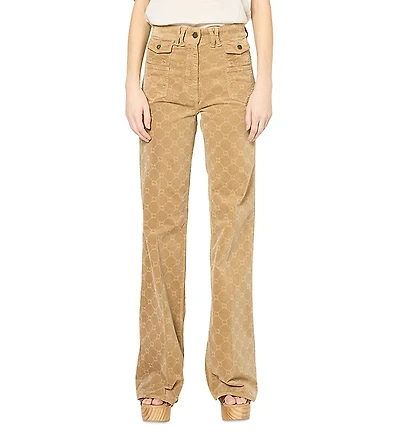 Gerard Darel Anna High Waist Flared Jeans
