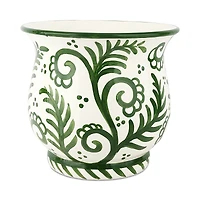 Vietri Verde Garden Round Planter