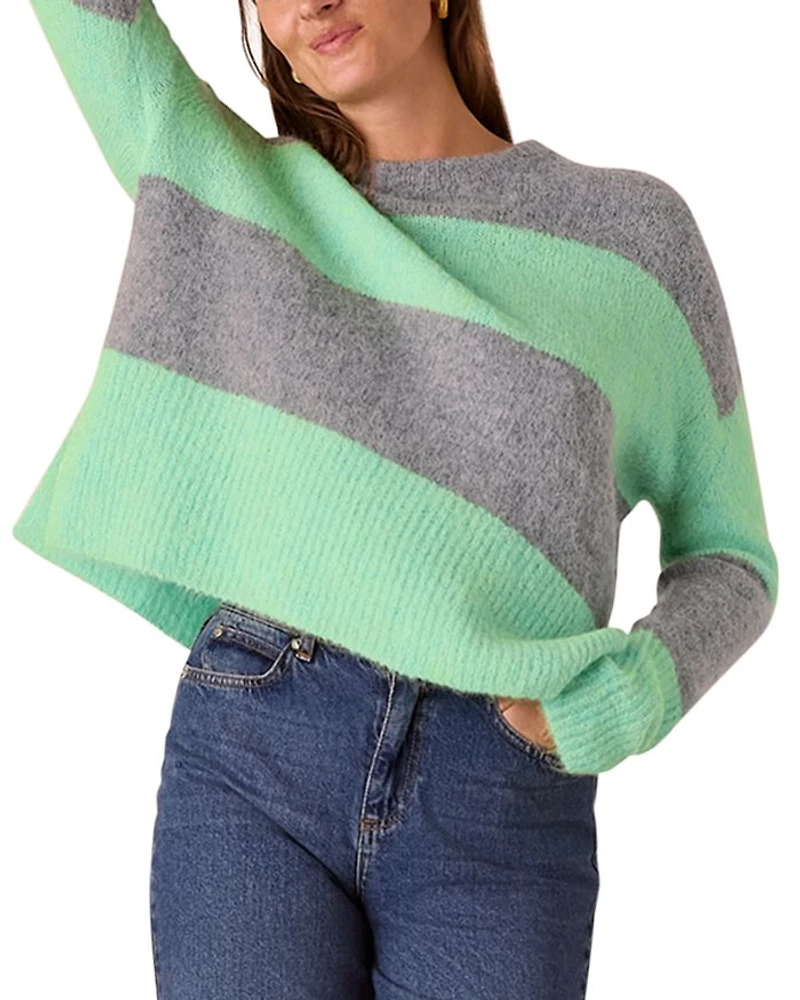 Striped Pullover Sweater