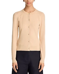 Crewneck Cardigan Sweater