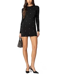 Edikted Solace Studded Mini Dress