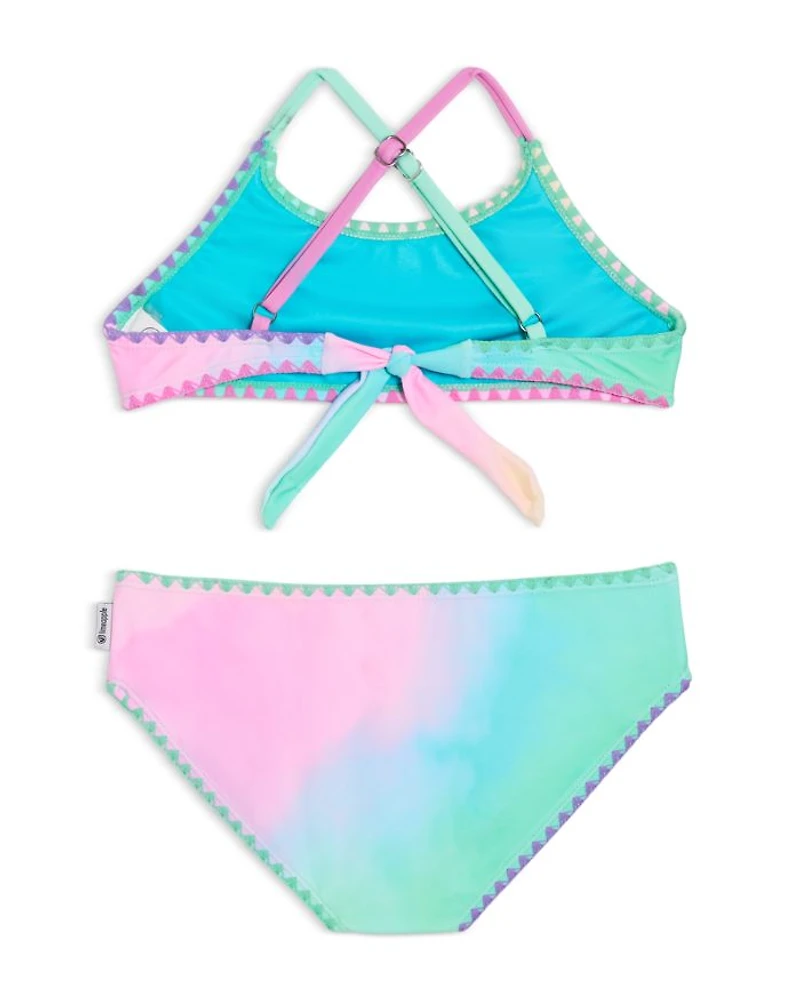 Girls' Gradient Two Piece Swimsuit - Big Kid