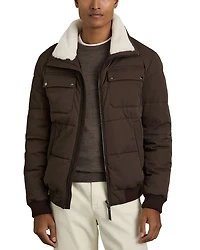 Misty Faux Fur Collar Puffer Jacket
