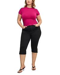 Capri Jeans Black