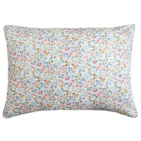 Coco & Wolf Liberty Fabric Betsy Grey Print Pillowcase, Standard