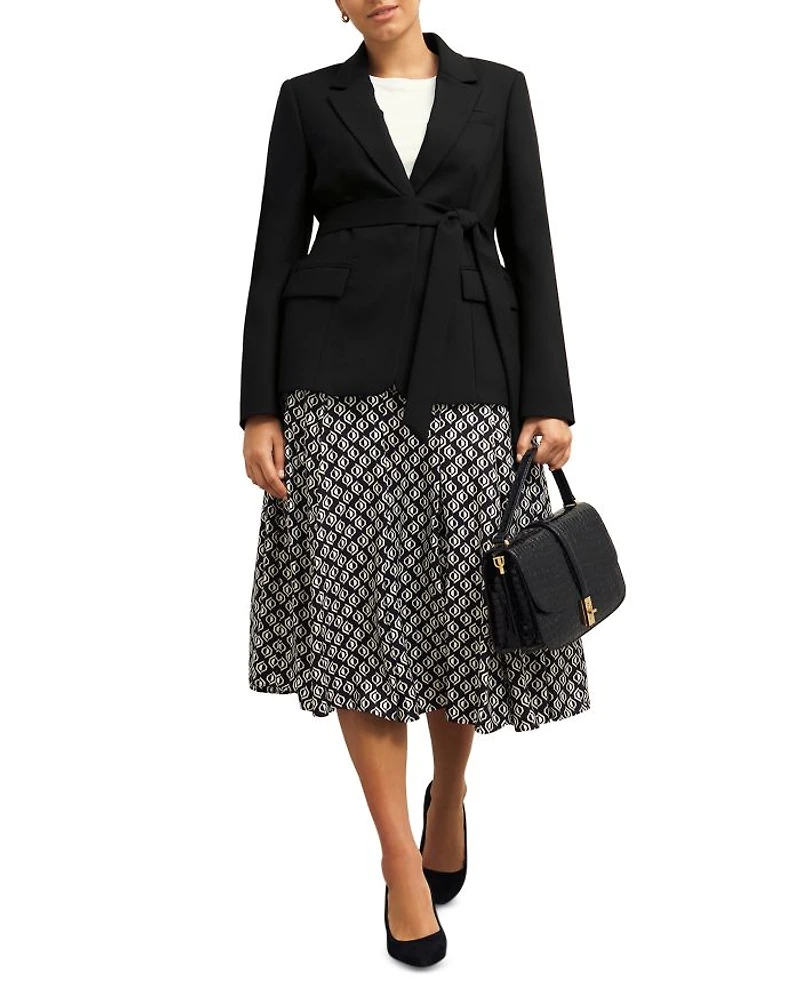 Roxanne Geometric Print Skirt