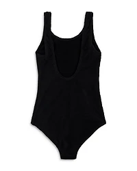 Girls' Crinkle One Piece Swimsuit - Big Kid