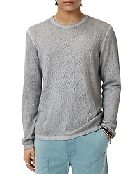 John Varvatos Camden Mesh Stitch Crew Sweater