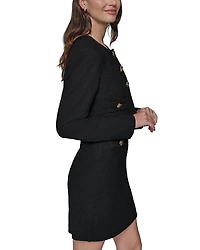 Collarless Jacket