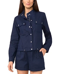 1.state Long Sleeve Snap Front Jacket