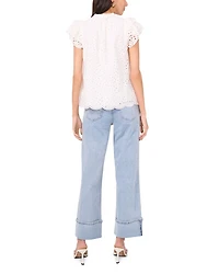 Flutter Sleeve Blouse