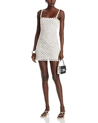 Camara Heart Lace Mini Dress
