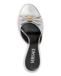 Women's Opera Bow 85mm Patent Mules
