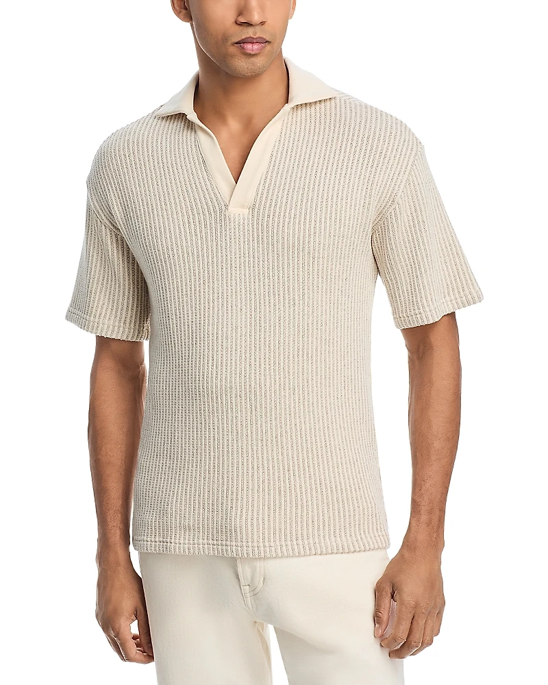 Krost Open Collar Polo Shirt