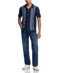 Silas Relaxed Fit Short Sleeve Linen Camp Shirt