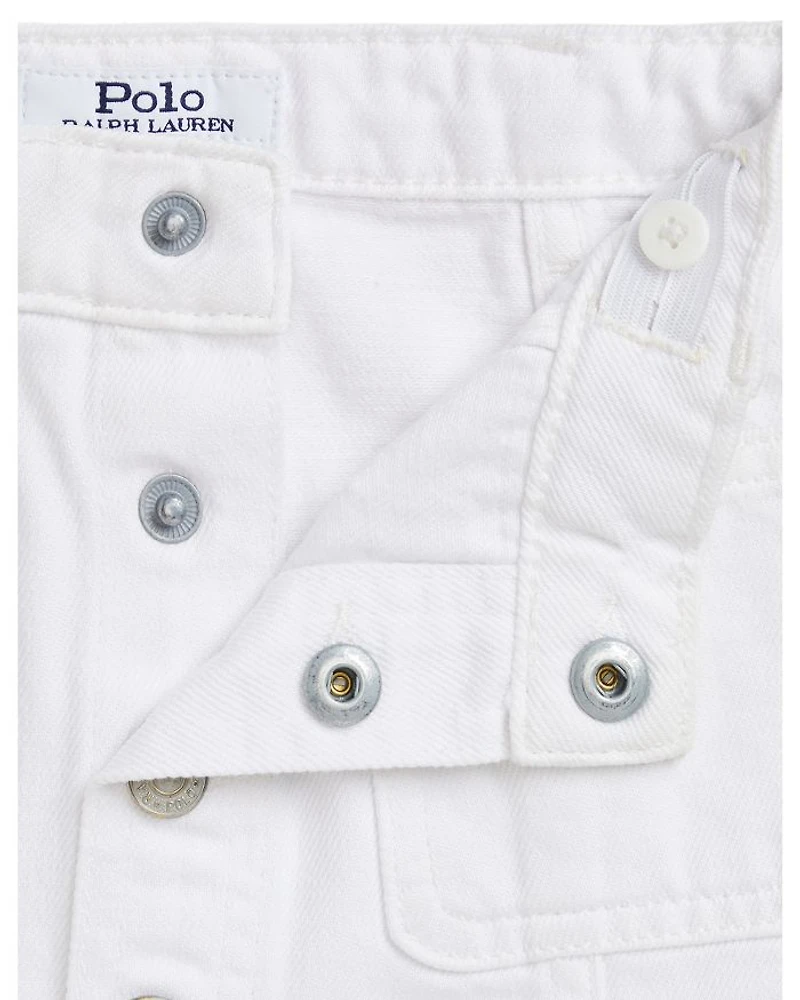 Girls' Cotton Denim Skirt - Little Kid