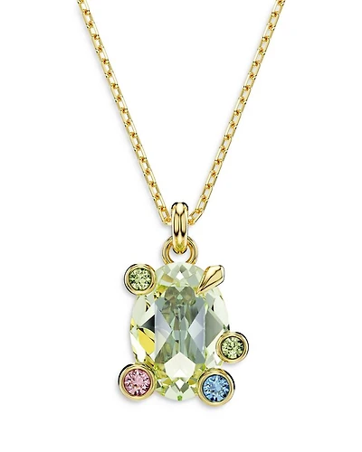 Gema Mixed Cut Multicolor Pendant Necklace, 16.5-19.25"