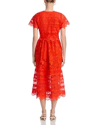 Hibiscus Lace Dress