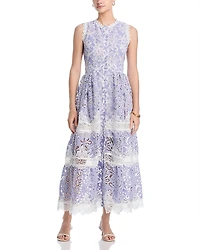 Waimari Gaia Eyelet Embroidered Dress