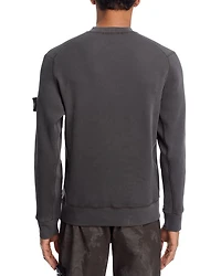 Regular Fit Waffle Knit Sweatshirt