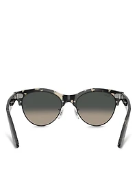 Clubmaster Way Round Sunglasses
