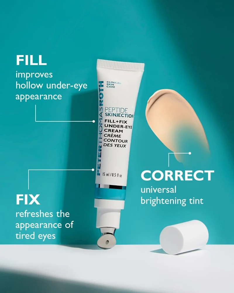 Peptide Skinjection Fill + Fix Under Eye Cream 0.5 oz.