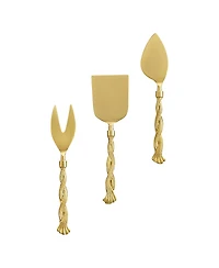 Gauri Kohli Santiago Cheese Knives, Set of 3