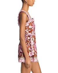Palm Dream Pleated Romper
