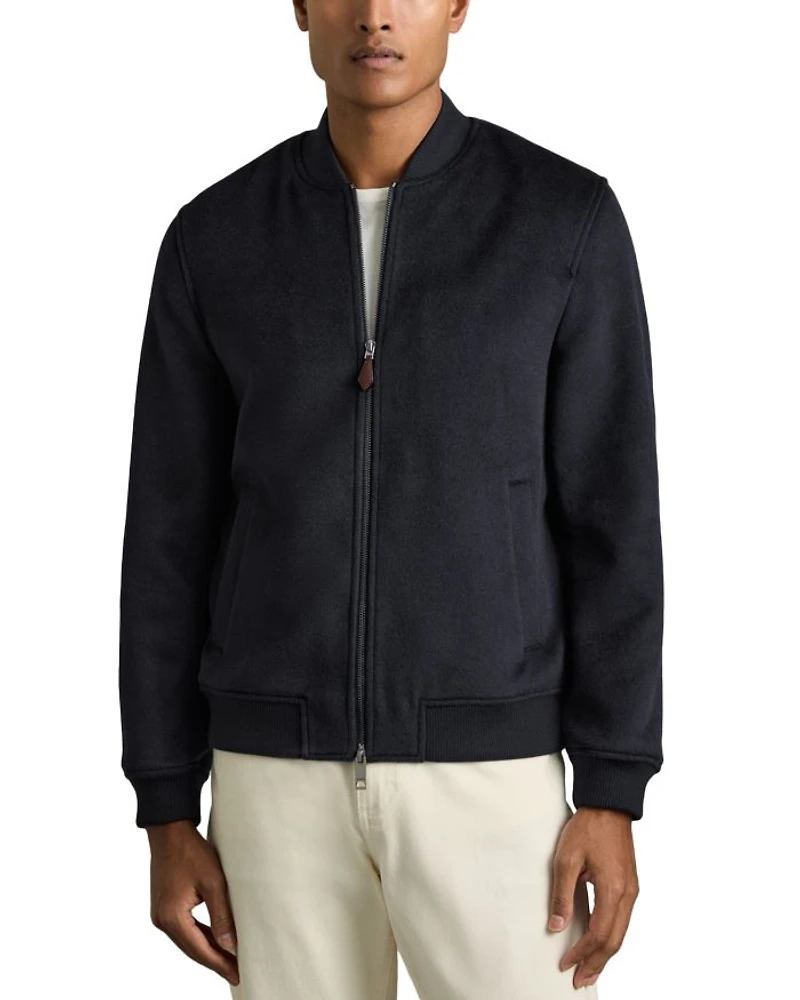 Harlan Wool Bomber Jacket