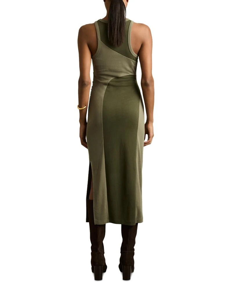 Ava Blocked Jersey Dress